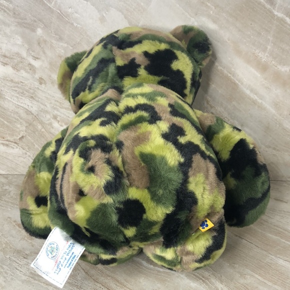 Build-A-Bear Camo‎ Camouflage 18” Plush Bear Collectible - Picture 9 of 12